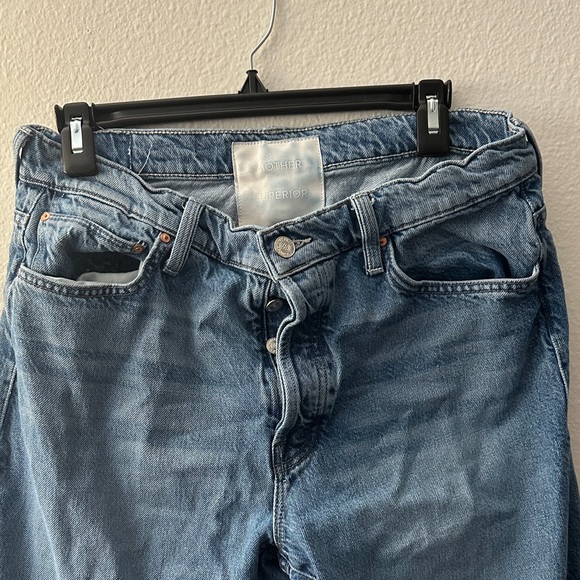 Denim - Mother jeans the Ditcher crop